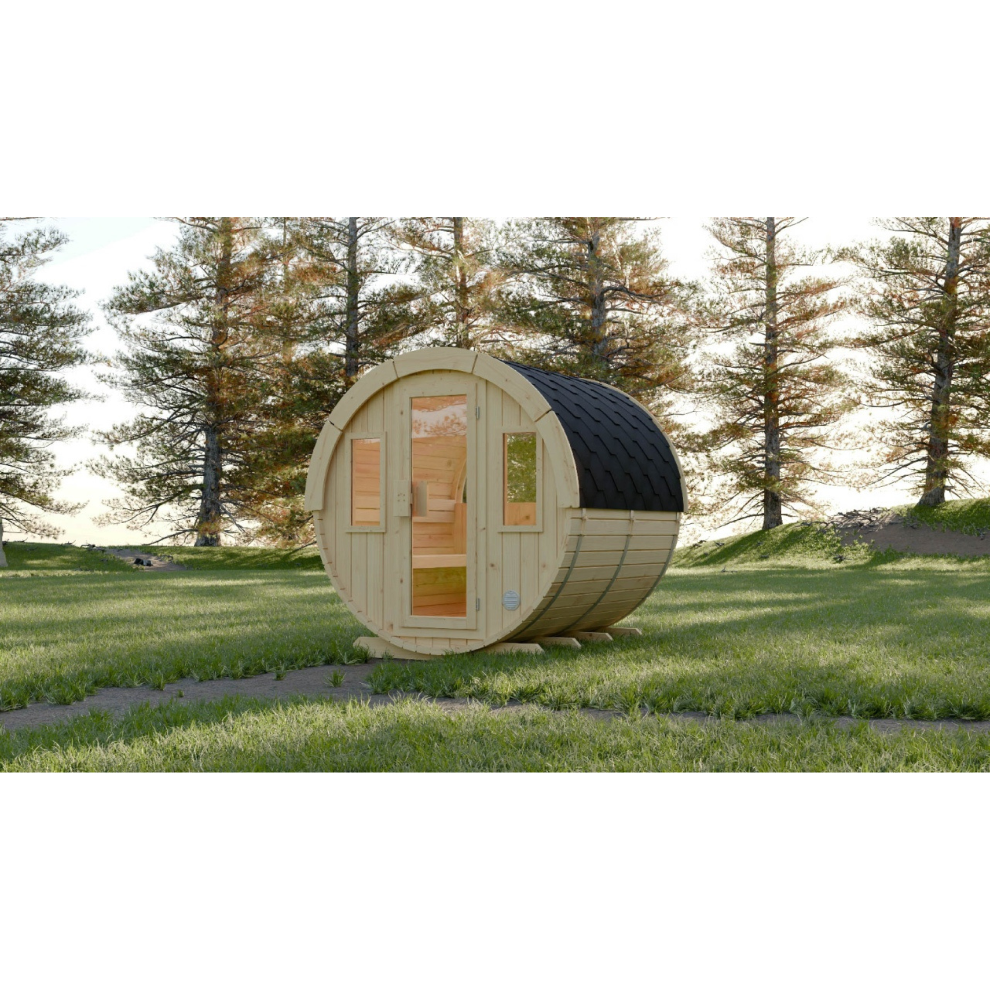 Gartensauna / Fasssauna FASSRA