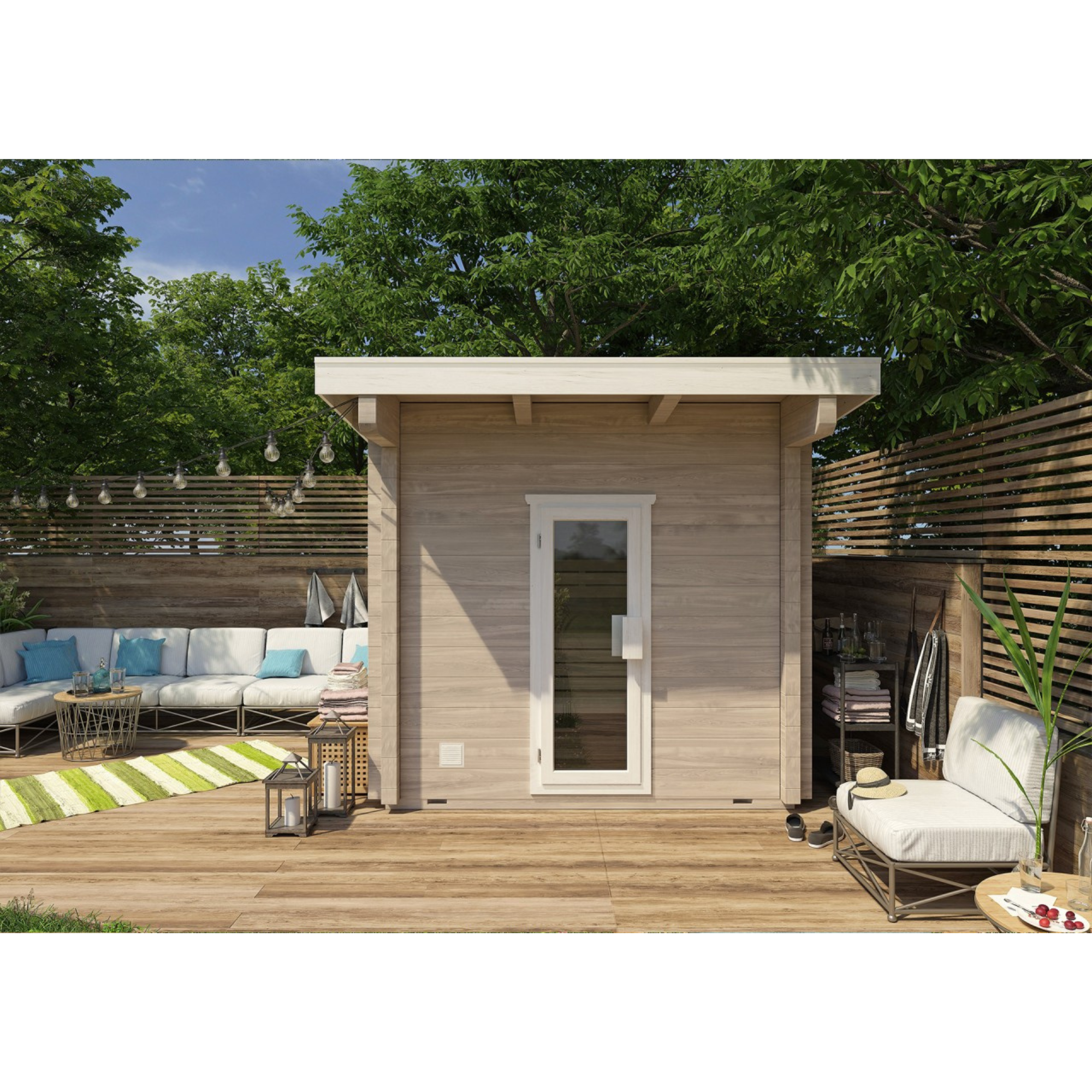 Gartensauna / Außensauna SEETRAUM