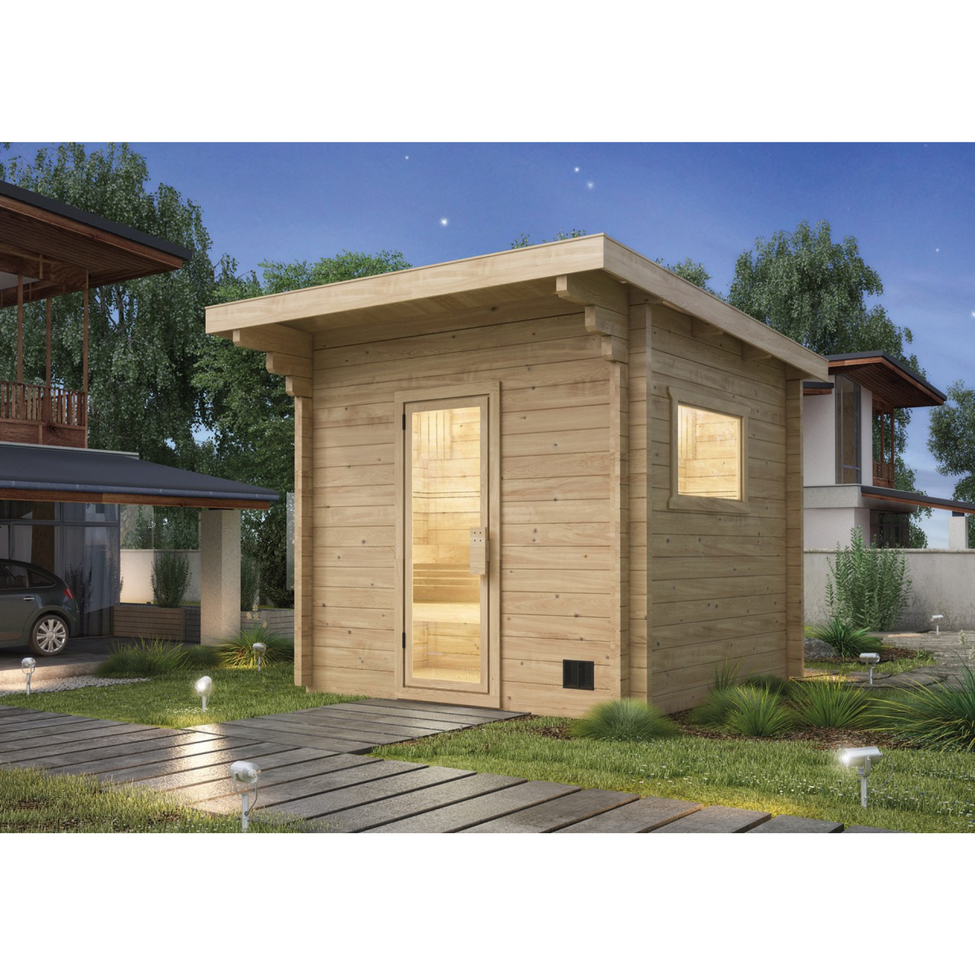 Gartensauna / Außensauna SEETRAUM